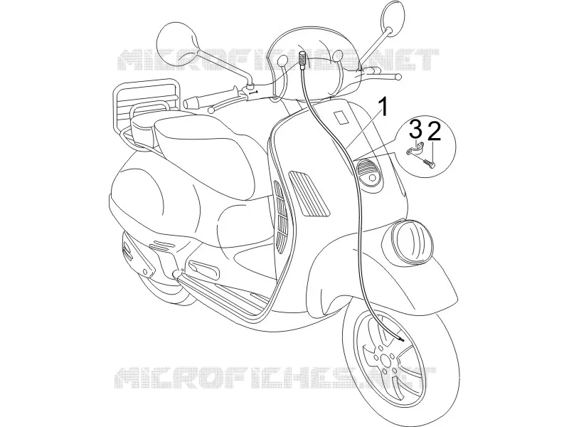 Transmissions VESPA VESPA-SCOOTER 250 GTV 2007  GTV ie Navy