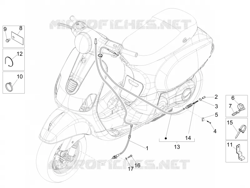 Transmissions VESPA VESPA-SCOOTER 150 LT 2014  LT 4T 3V ie
