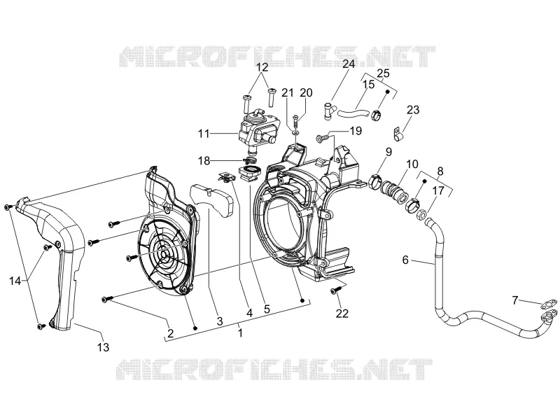 BOITE AIR SECONDAIRE VESPA VESPA-SCOOTER 150 LX 2006  LX 4T
