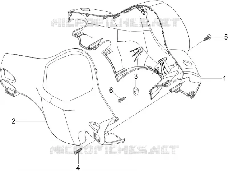 Couvertures guidon VESPA VESPA-SCOOTER 150 LX 2013  LX 4T E3