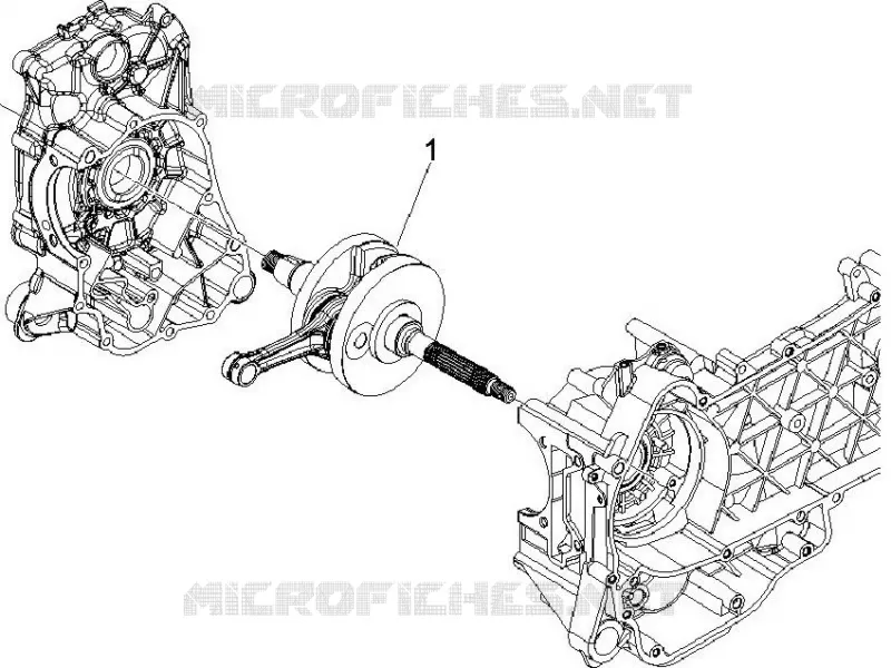 Vilebrequin VESPA VESPA-SCOOTER 150 LX 2012  LX 4T E3
