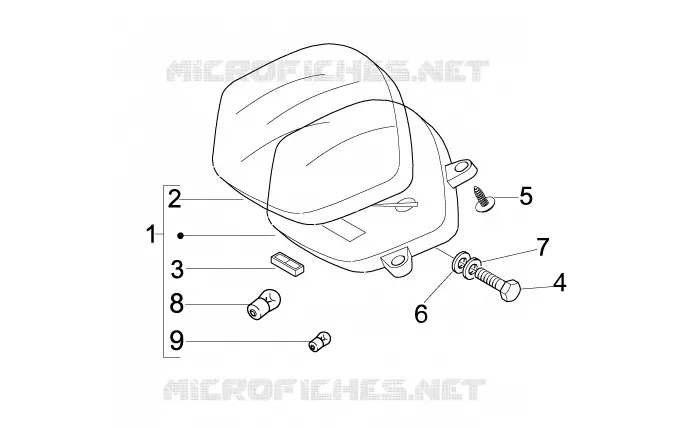 Groupe instruments - Cruscotto VESPA VESPA-SCOOTER 150 LX 2010  LX 4T ie E3