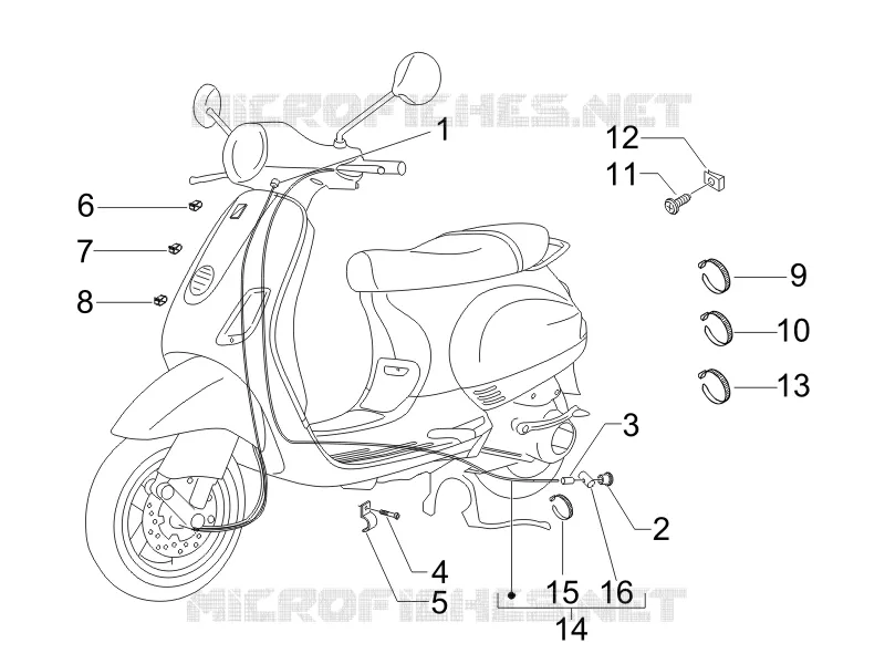 Transmissions VESPA VESPA-SCOOTER 150 LX 2010  LX 4T ie Touring
