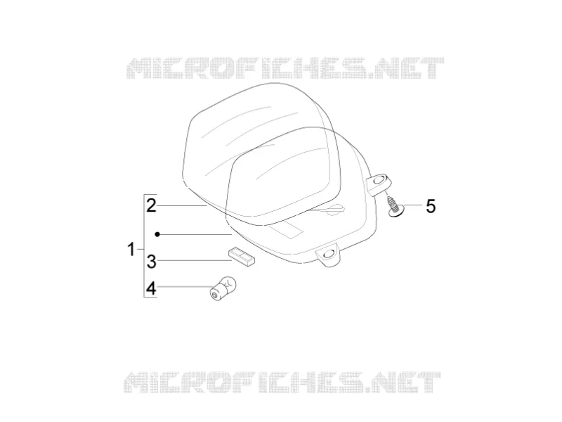 Groupe instruments - Cruscotto VESPA VESPA-SCOOTER 50 LX 2011  LX 4T 2V 25 Km/h Touring