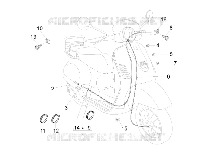 Transmissions VESPA VESPA-SCOOTER 125 LXV 2010  LXV 4T ie E3