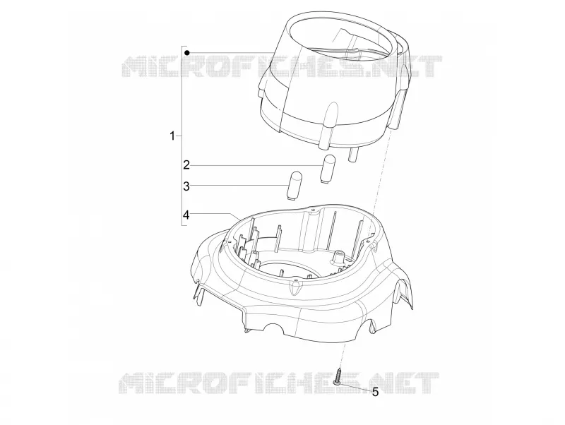 Groupe instruments - Cruscotto VESPA VESPA-SCOOTER 150 LXV 2015  LXV 15