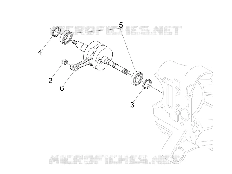 Vilebrequin VESPA VESPA-SCOOTER 50 LXV 2008  LXV 2T