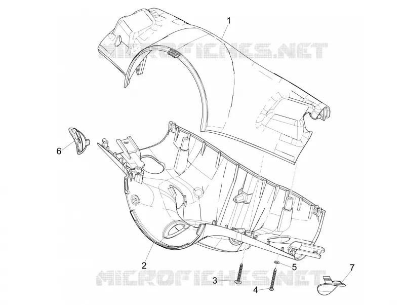 Couvertures guidon VESPA VESPA-SCOOTER 50 PRIMAVERA 2014  Primavera 2T