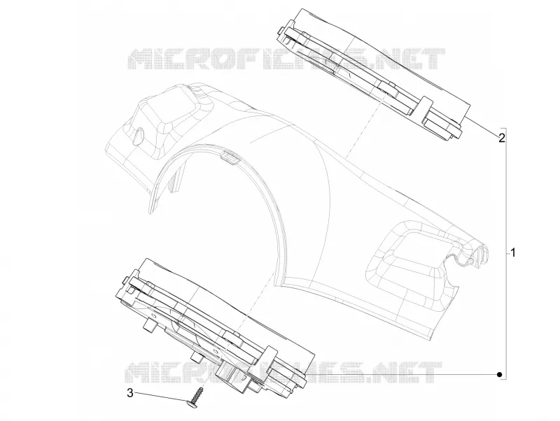 Groupe instruments - Cruscotto VESPA VESPA-SCOOTER 50 PRIMAVERA 2015  Primavera 4T-4V