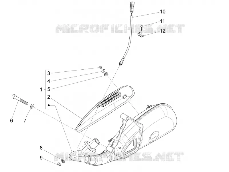 Silencieux VESPA VESPA-SCOOTER 150 S 2014  S 4T 3V ie