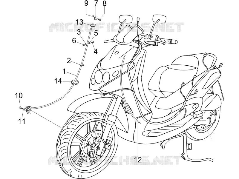Transmissions PIAGGIO PIAGGIO-SCOOTER 250 BEVERLY 2007  Beverly E3