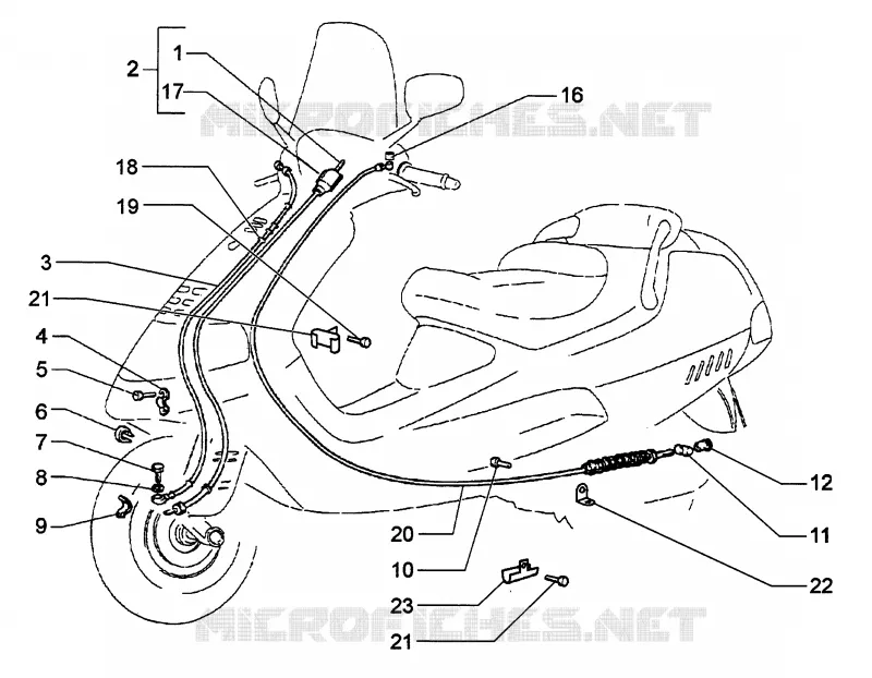 Transmissions PIAGGIO PIAGGIO-SCOOTER 250 HEXAGON Other year  Hexagon GT