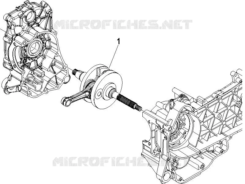 Vilebrequin PIAGGIO PIAGGIO-SCOOTER 150 LIBERTY 2012  Liberty 4T E3 MOC