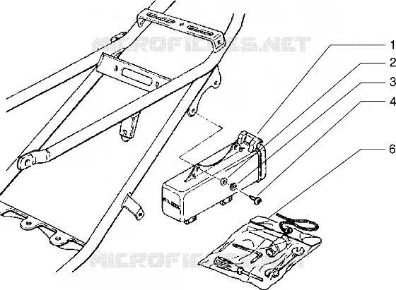 Trousse à outils GILERA GILERA-SCOOTER 50 GSM 2000  GSM