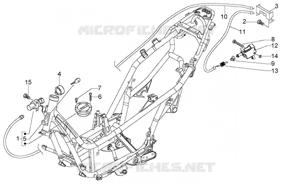 Serrures GILERA GILERA-SCOOTER 500 NEXUS 2003  Nexus 500