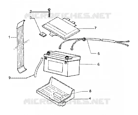 Battery GILERA GILERA-SCOOTER 125 RUNNER 2001  Runner 125 FX 2T