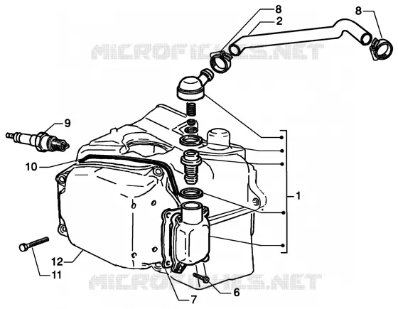 Oil drain valve GILERA GILERA-SCOOTER 125 RUNNER 2003  Runner 125 VX 4T