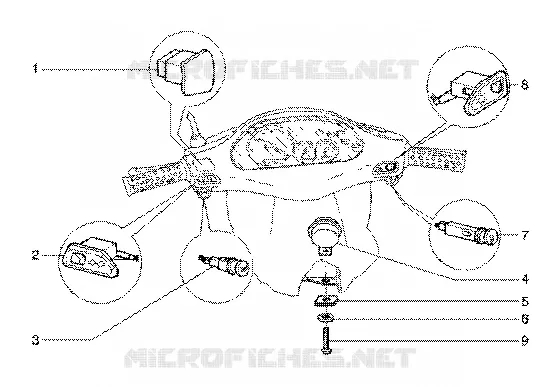 Electrical devices GILERA GILERA-SCOOTER 180 RUNNER 2000  Runner 180 FXR 2T