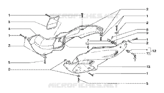 Fairings GILERA GILERA-SCOOTER 180 RUNNER 2000  Runner 180 FXR 2T