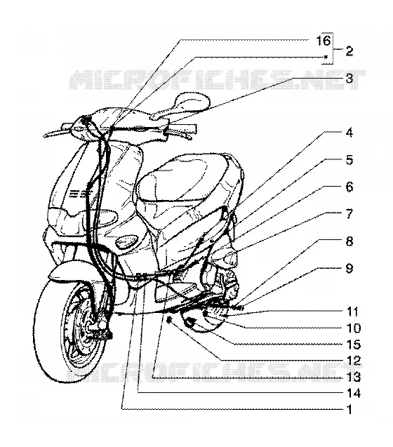 Transmissions GILERA GILERA-SCOOTER 180 RUNNER 2001  Runner 180 FXR 2T