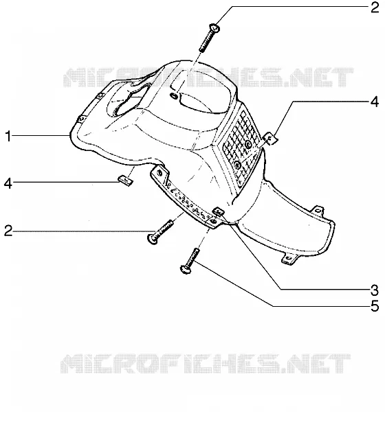 Fairings GILERA GILERA-SCOOTER 180 RUNNER 2002  Runner 180 VXR