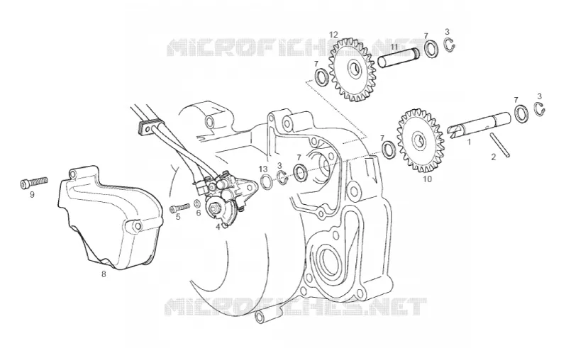 Pompe huile GILERA GILERA-MOTORCYCLES 50 SMT 2013  SMT 50