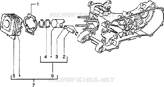 Dispositifs electriques VESPA VESPA-SCOOTER 50 ET2 Other year  ET2 50