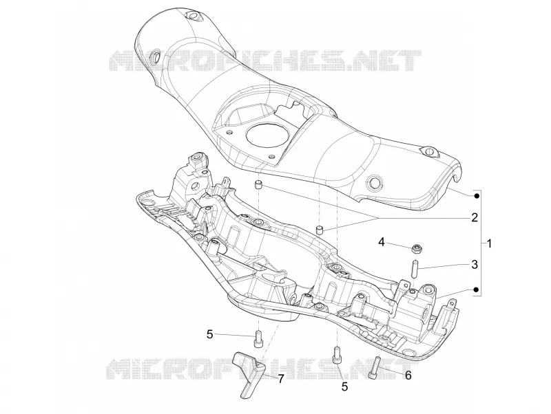 Couvertures guidon VESPA VESPA-SCOOTER 125 946 2015  946 ARMANI 125 4T 3V ABS E3