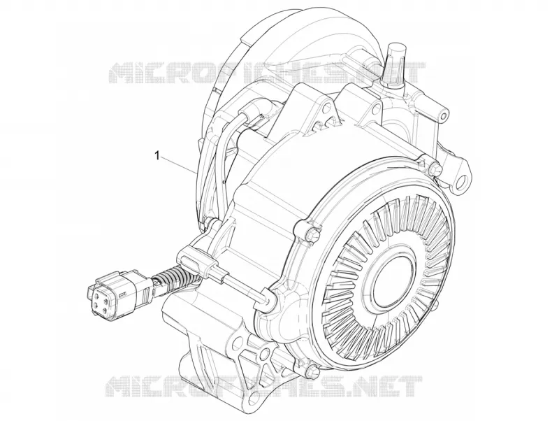 MOTEUR COMPLET VESPA VESPA-SCOOTER Electric VESPA 2018  Elettrica