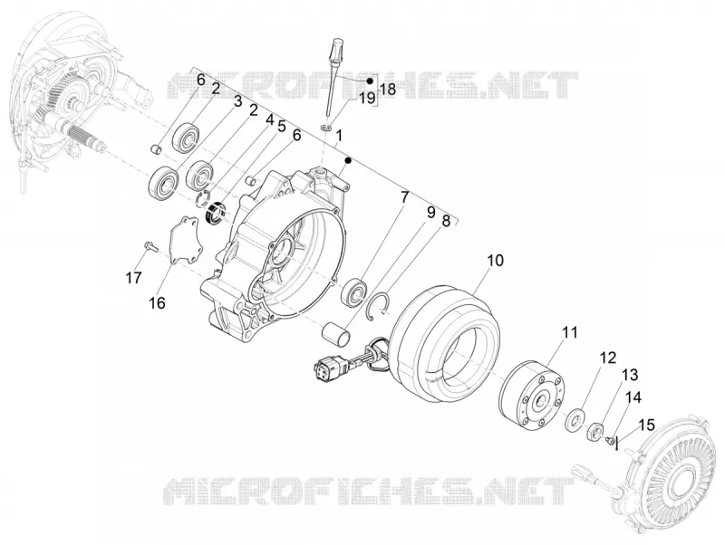 La traction électrique VESPA VESPA-SCOOTER Electric VESPA 2019  Elettrica Motociclo 70 km/h