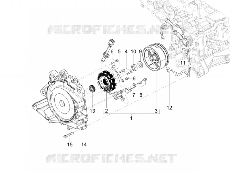 Volant magnétique VESPA VESPA-SCOOTER 150 SXL 2019  SXL 150 4T 3V CARB