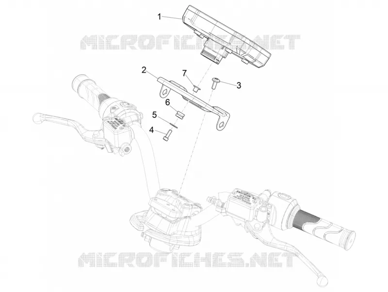Groupe instruments - Cruscotto PIAGGIO PIAGGIO-SCOOTER ELECTRIC PIAGGIO-1 2021  Piaggio 1 Motorcycle