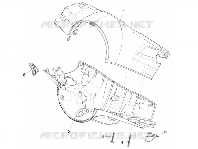 Couvertures guidon VESPA VESPA-SCOOTER ELECTRIC ELETTRICA 2021  Elettrica 25 km/h SCH Euro 5