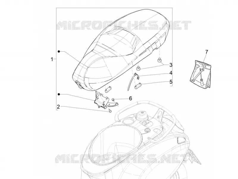 Selle/sieges VESPA VESPA-SCOOTER ELECTRIC ELETTRICA 2021  Elettrica 70 km/h Euro 5