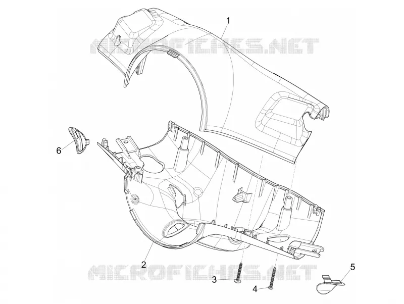 Couvertures guidon VESPA VESPA-SCOOTER 125 PRIMAVERA 2020  Primavera 125 4T 3V ie Euro 5 ABS