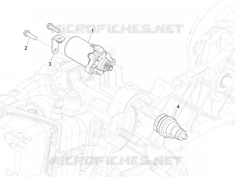 Démarrage - Démarrage électrique VESPA VESPA-SCOOTER 50 PRIMAVERA 2024  Vespa Primavera 50 E5