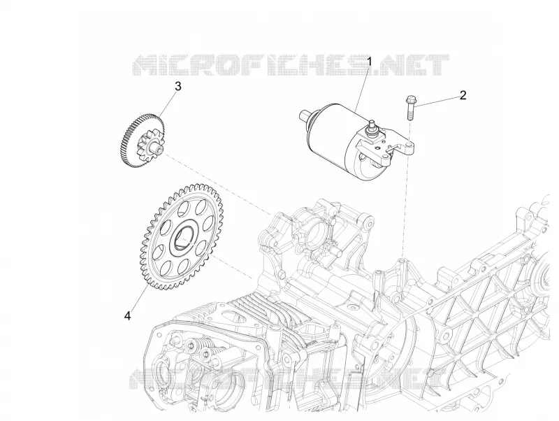 Démarrage - Démarrage électrique VESPA VESPA-SCOOTER 125 946 2023  Vespa 946 125 E5 10° Anniversario