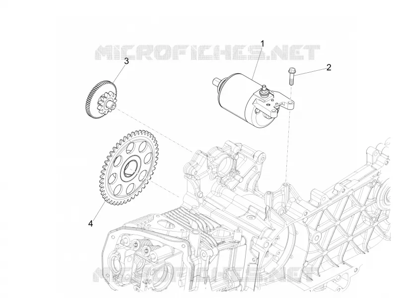 Démarrage - Démarrage électrique VESPA VESPA-SCOOTER 125 946 2024  Vespa 946 125 E5 11° Anniversario