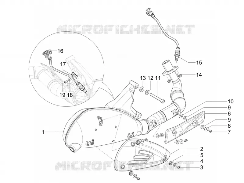 ECHAPPEMENT VESPA VESPA-SCOOTER 150 946 2025  Vespa 946 150 E5+ 12° Anniversary