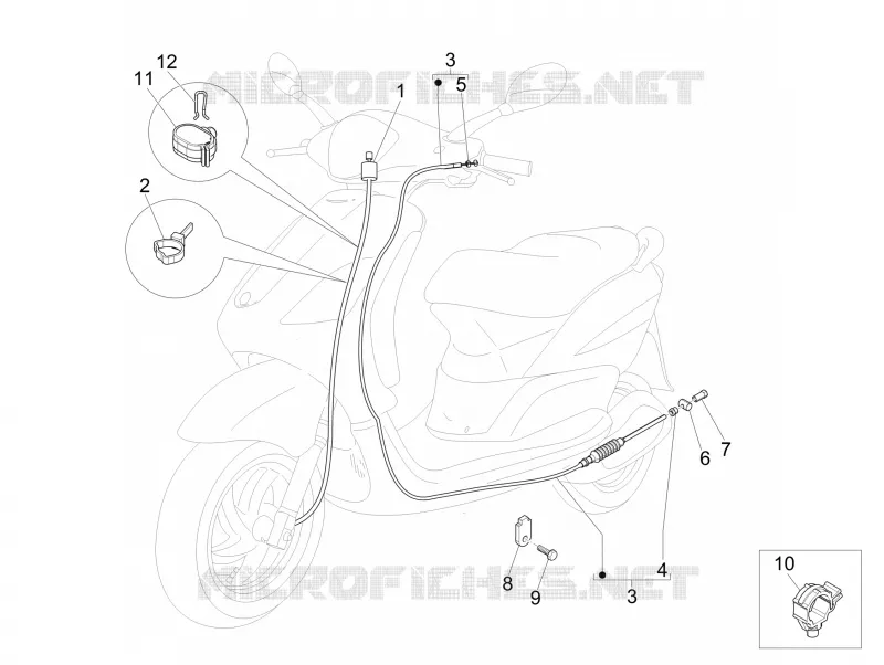 Transmissions PIAGGIO PIAGGIO-SCOOTER 50 FLY 2014  Fly 4T 4V