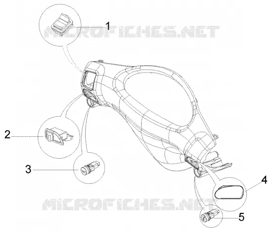 Dispositifs electriques PIAGGIO PIAGGIO-SCOOTER 50 FLY Other year  Fly 4T