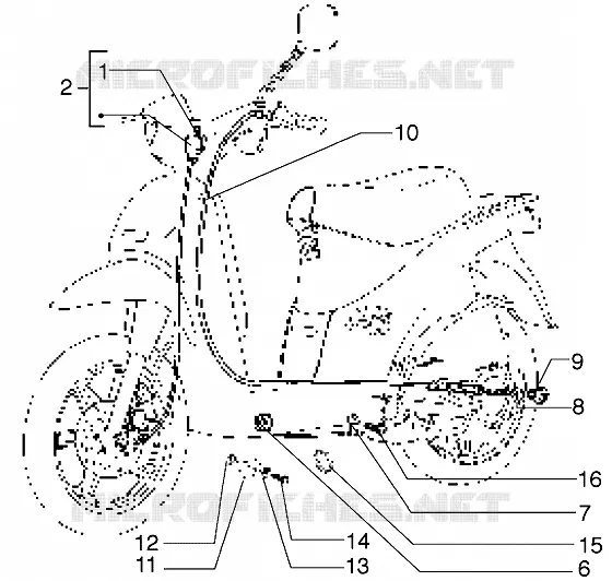 Transmissions freins PIAGGIO PIAGGIO-SCOOTER 100 FREE Other year  Free