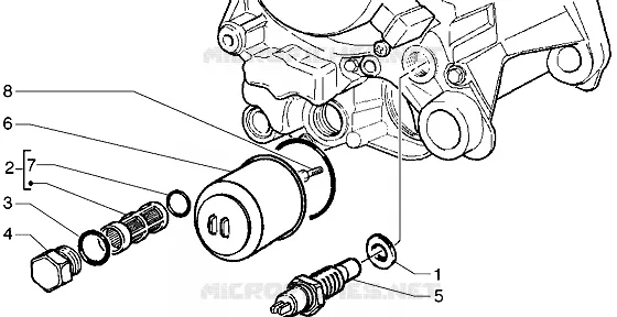 Filtre à huile PIAGGIO PIAGGIO-SCOOTER 125 HEXAGON Other year  Hexagon GTX