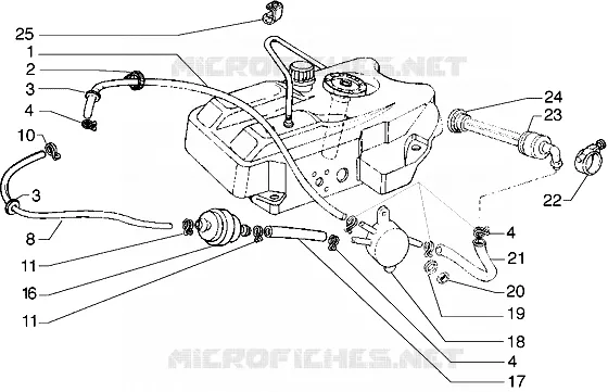 Pompe carburant PIAGGIO PIAGGIO-SCOOTER 125 HEXAGON Other year  Hexagon GTX