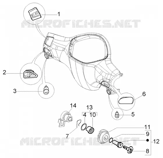 Dispositifs electriques PIAGGIO PIAGGIO-SCOOTER 50 LIBERTY Other year  Liberty 2T RST PTT