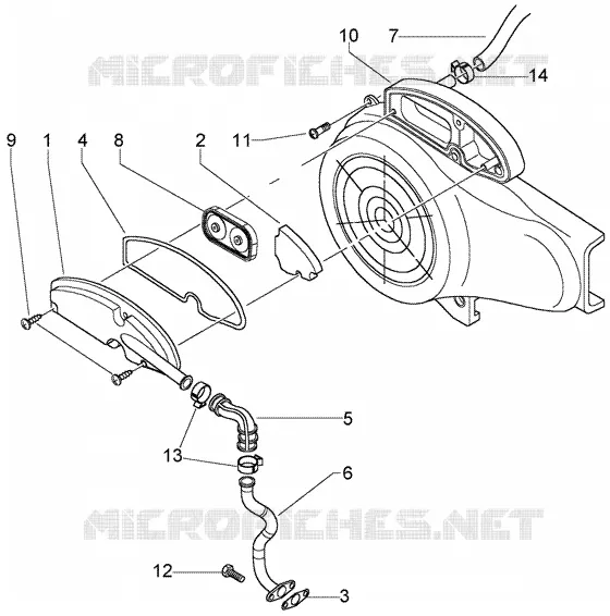 Boitî air secondaire PIAGGIO PIAGGIO-SCOOTER 50 LIBERTY Other year  Liberty 4T RST Delivery