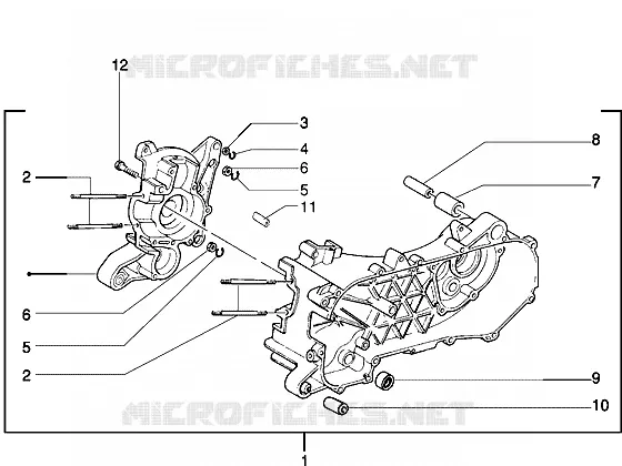 Carter PIAGGIO PIAGGIO-SCOOTER 50 NRG Before 200  NRG MC3
