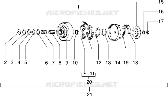 Poulie motrice PIAGGIO PIAGGIO-SCOOTER 50 SI-MIX Before 200  Si Mix