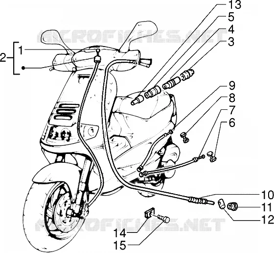 Transmissions PIAGGIO PIAGGIO-SCOOTER 125 SKIPPER 1998  Skipper