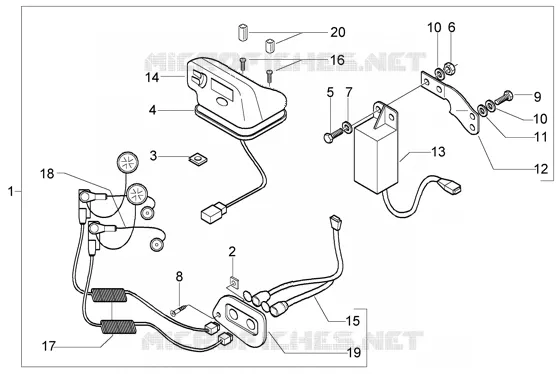 Kit haut-parleur PIAGGIO PIAGGIO-SCOOTER 125 X9 Other year  X9 Evolution